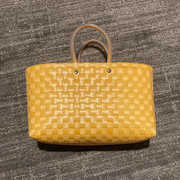 Handbags - Plastic Weave Bag